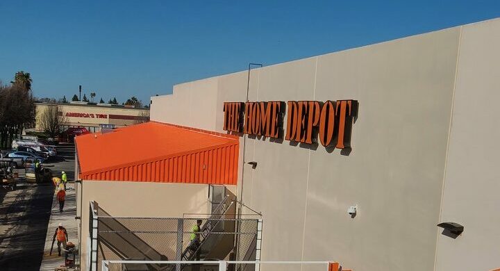 Home Depot, Manteca- Metal Roofing (1)